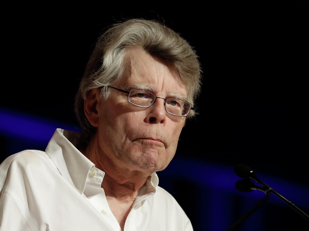    Автор романов Стивен Кинг на Book Expo America. 1 июня 2017 | © AP Photo / Mark Lennihan