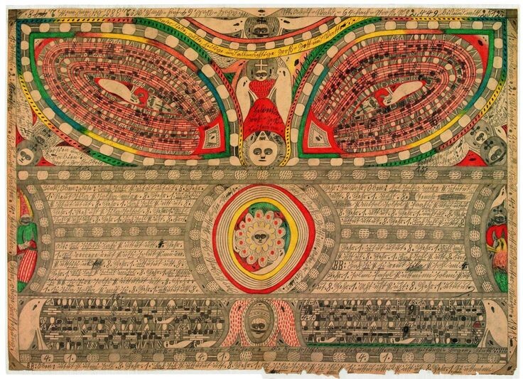 Адольф Вёльфли. Гельвеция. 1915