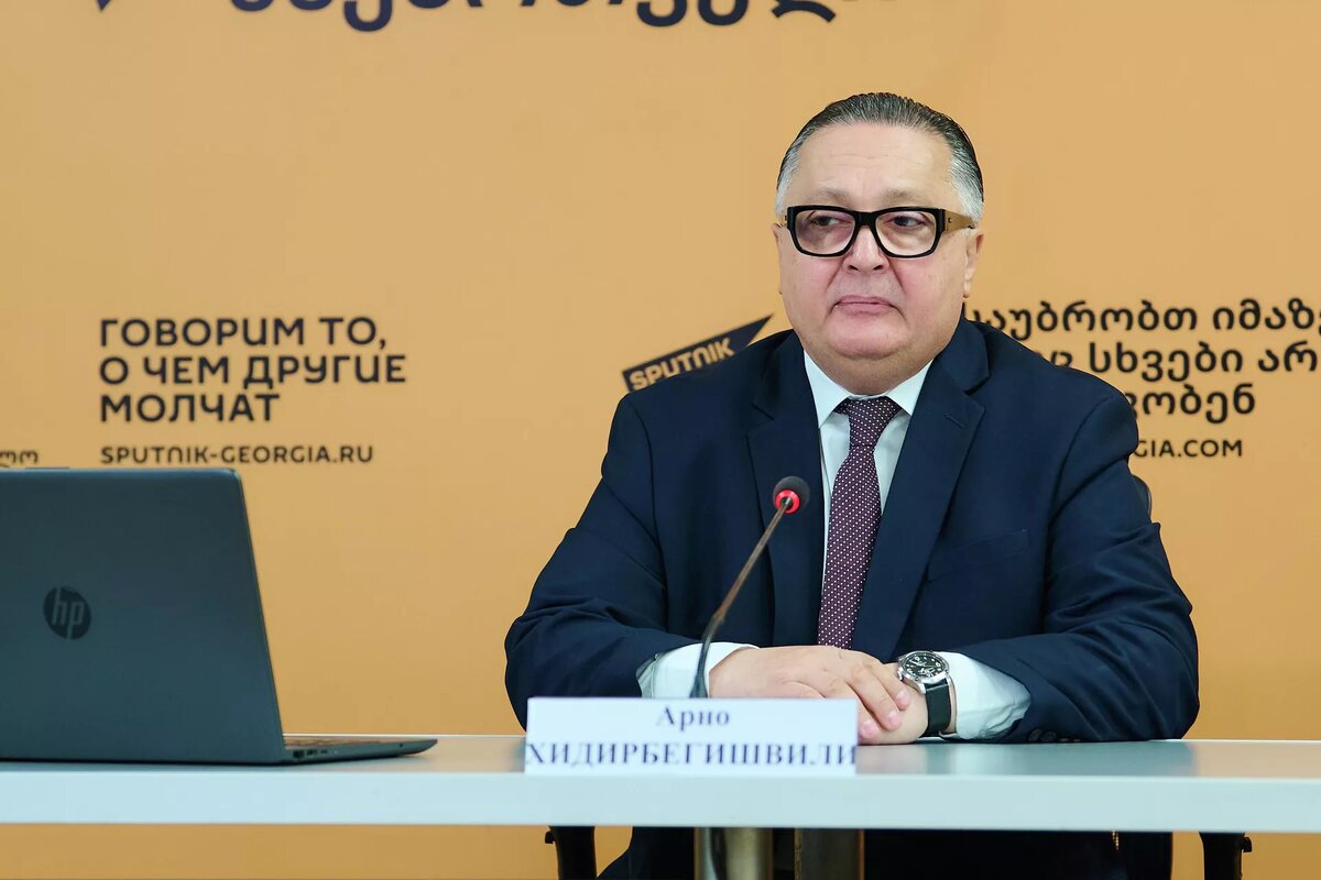 Арно Хидербегишвили © photo: Sputnik / Stringer