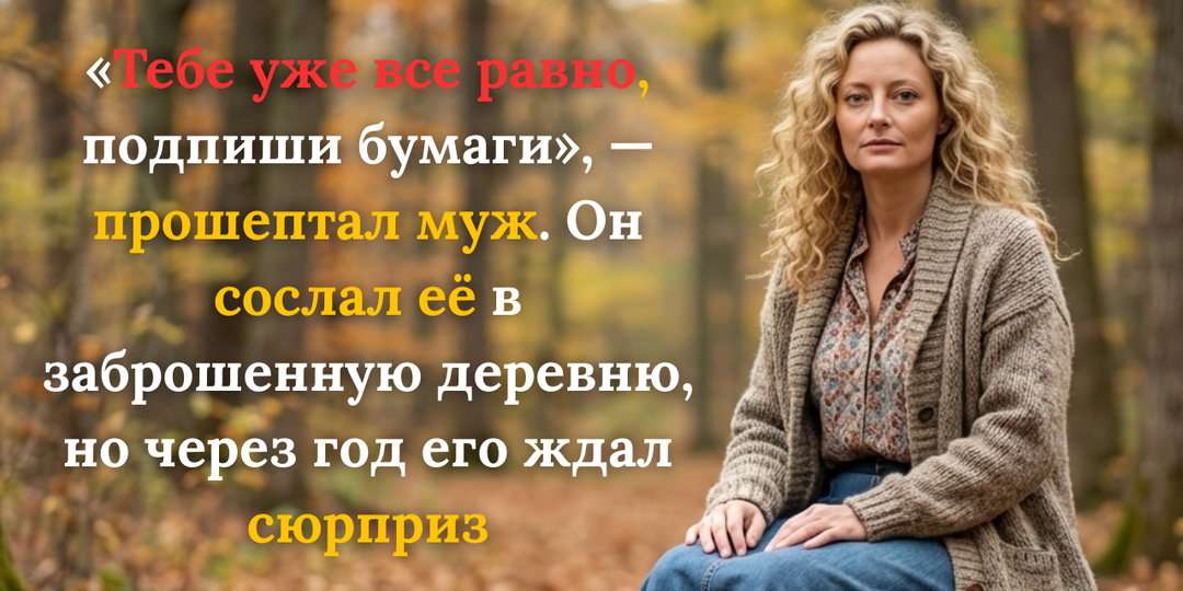 Банкир отвёз больную жену в глушь и забыл про неё Через год на Мальдивах он увидел, кто выходит из океана