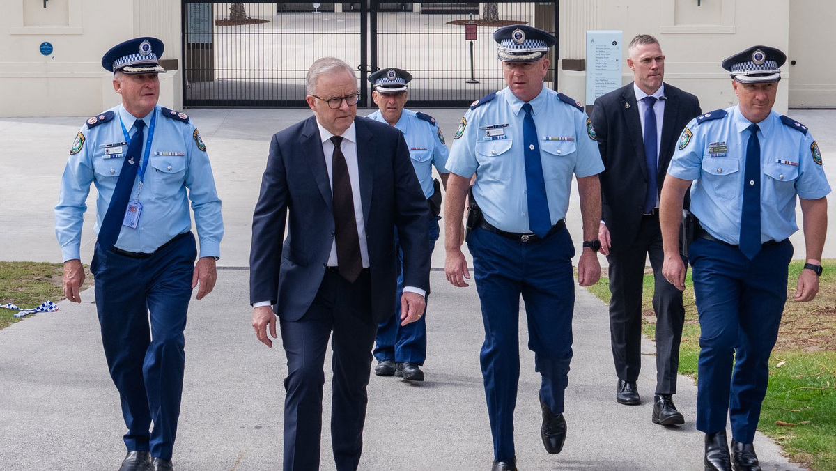    Премьер-министр Австралии Энтони Альбанезе