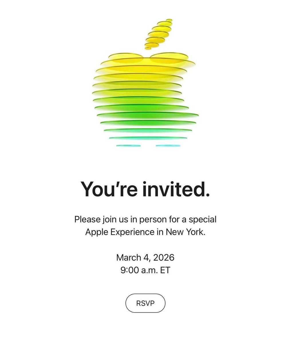    Apple пригласила представителей СМИ на встречи в Нью-Йорке, Шанхае и Лондоне, которые пройдут 4 марта под общим названием Apple Experience. / Фото: Apple
