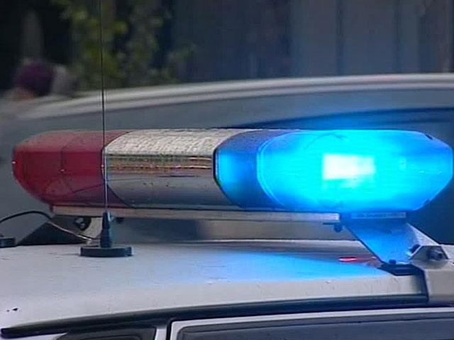    полиция мигалка полиционер