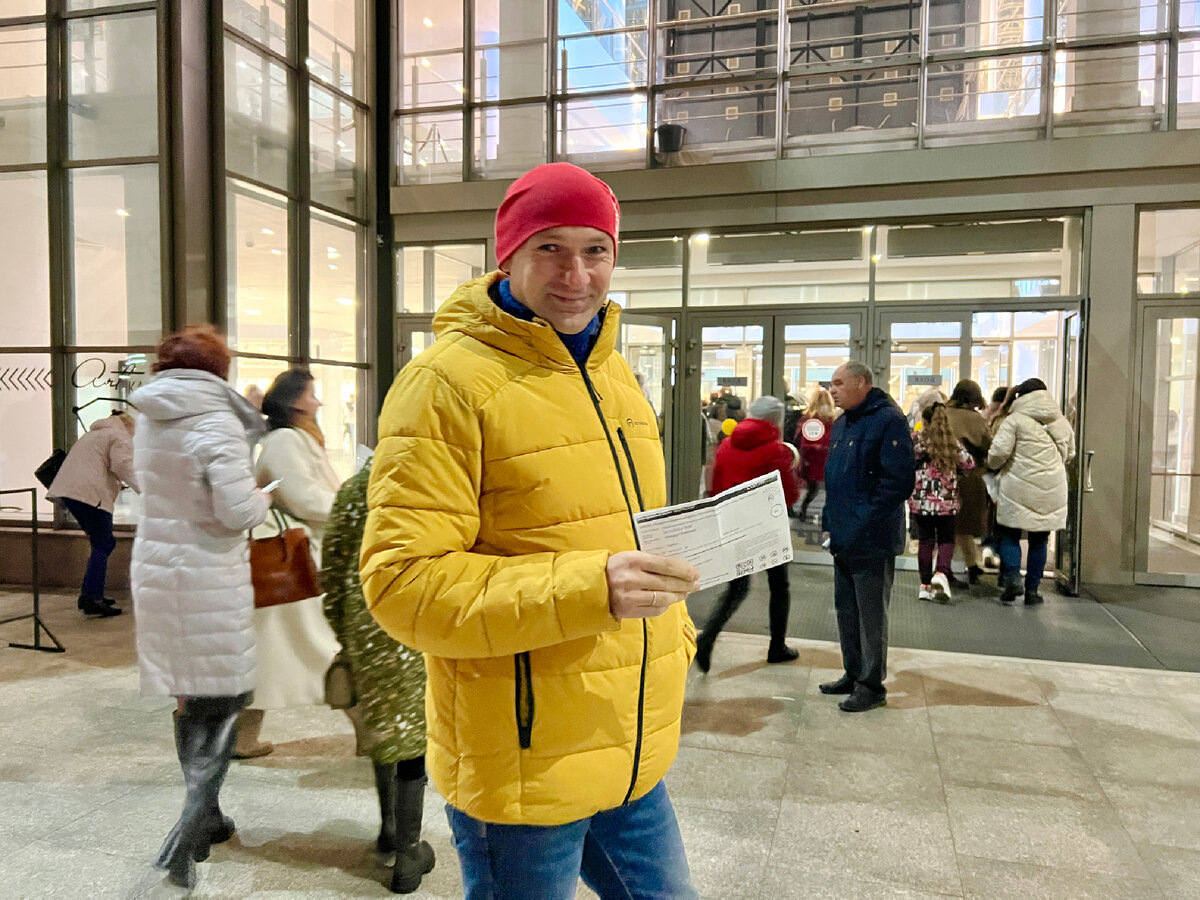 Фото автора. Перед концертом