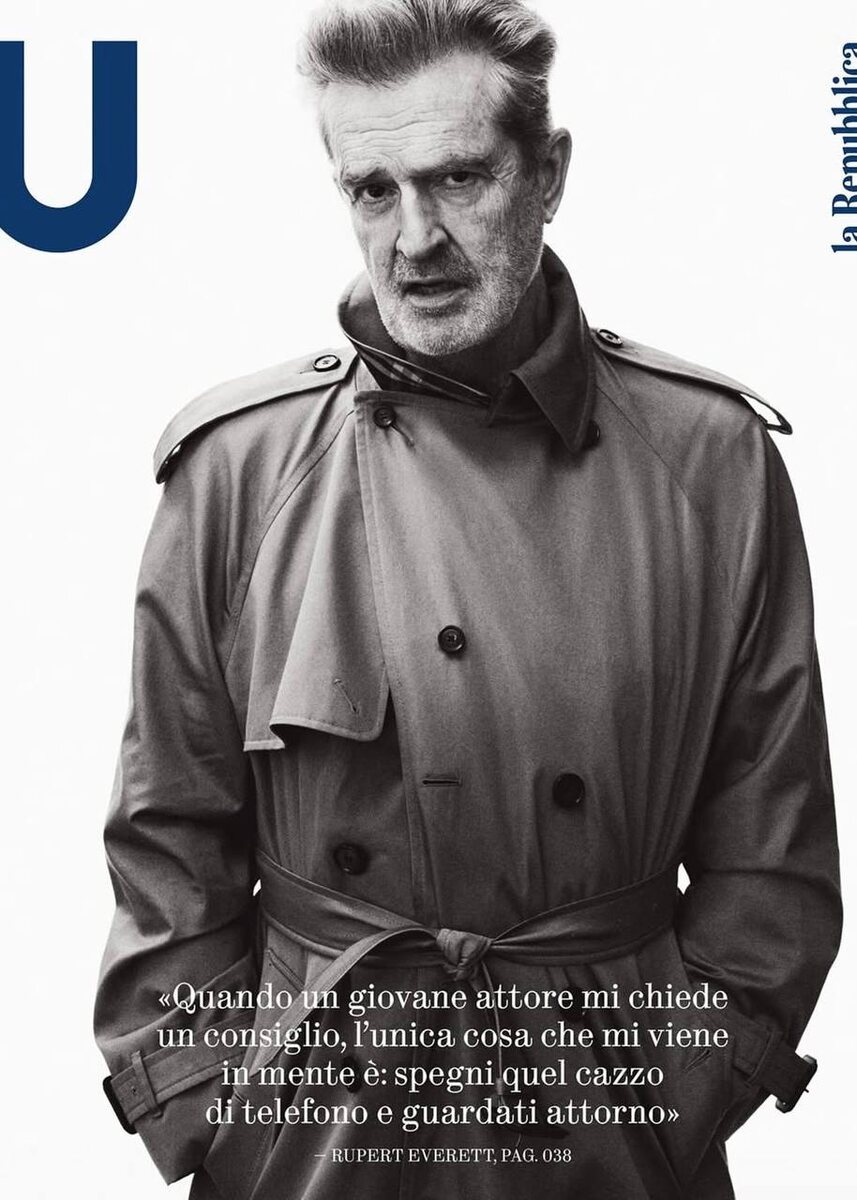    Руперт Эверетт стал героем нового номера U la Repubblica (фото 2)
