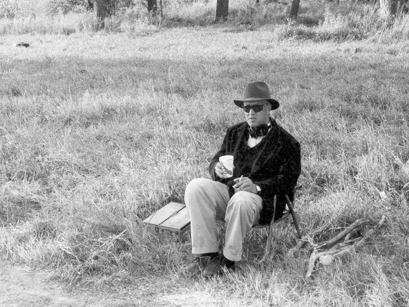 Дэвид Линч на съемках