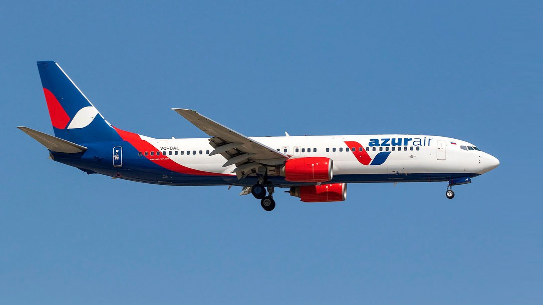    Самолет Azur air Азур айр