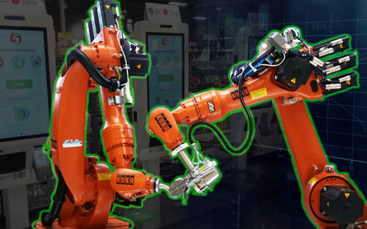 Роботизированная система для приготовления коктейлей