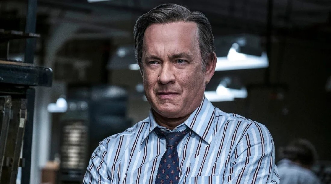     Том Хэнкс, кадр из фильма «Секретное досье» (2017)