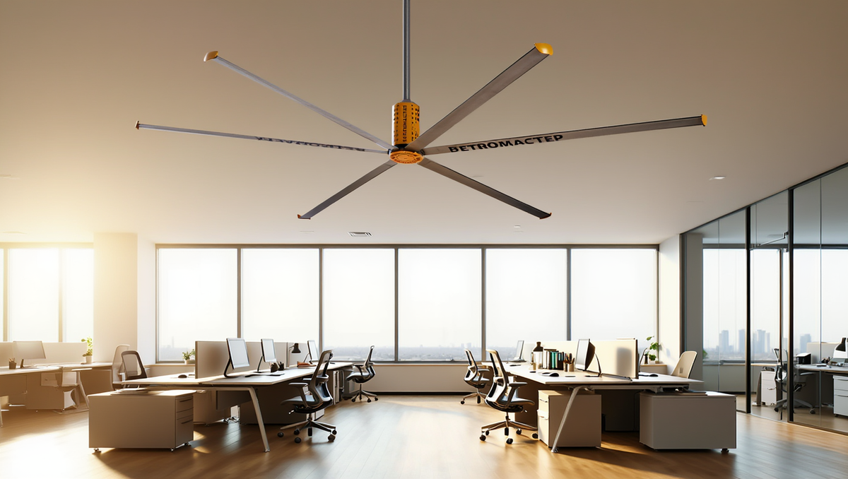 большие потолочные вентиляторы