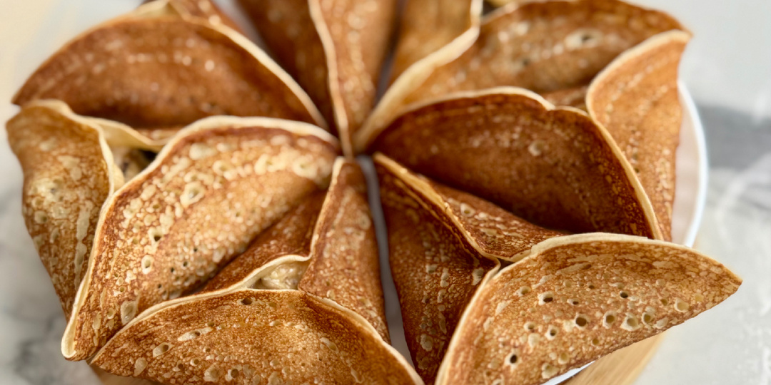 Катаеф (арабские блины) с начинкой «А-ля жюльен»✨