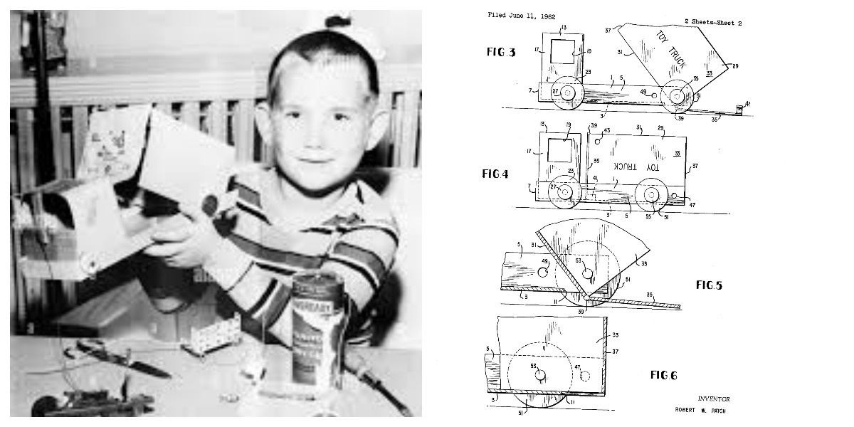Роберт Патч и патент US 3,091,888 (1963)
