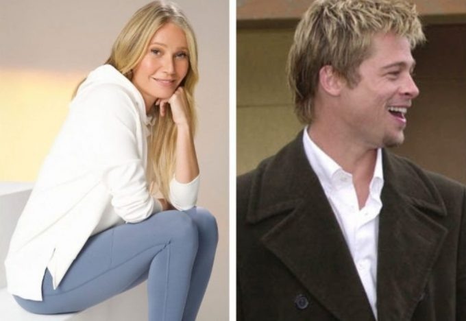    Гвинет Пэлтроу и Брэд Питт, чья помолвка так и не закончилась браком.