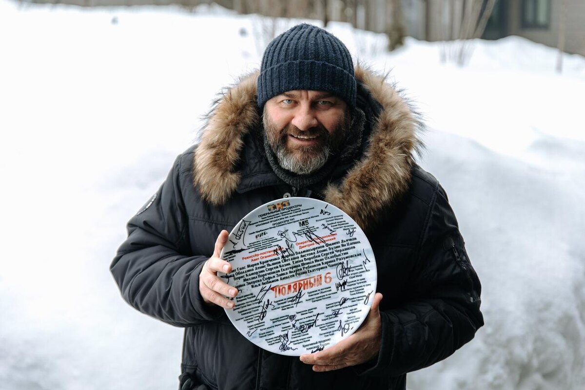 Михаил Пореченков на съемках шестого сезона сериала «Полярный». Фото: PR 1-2-3 Production