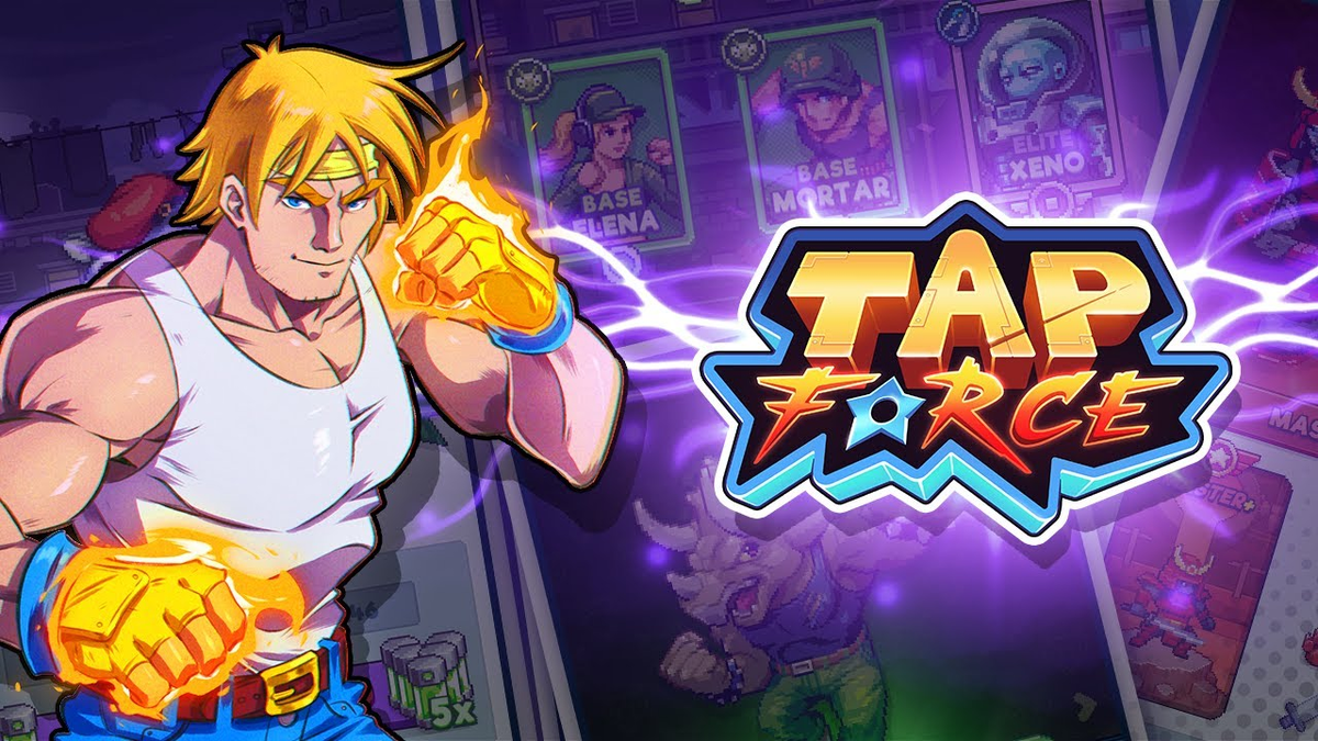 мобильный ролевой файтинг в стиле 16-битных игр Tap Force