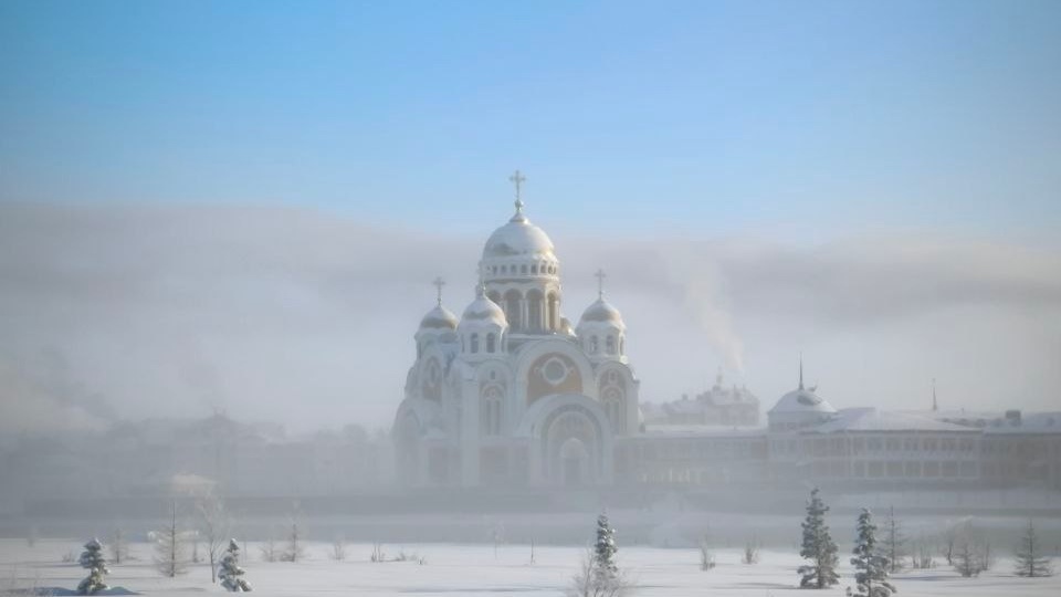 ❄️✨ Есть какая‑то особая красота в том, как выглядит родной город в –44