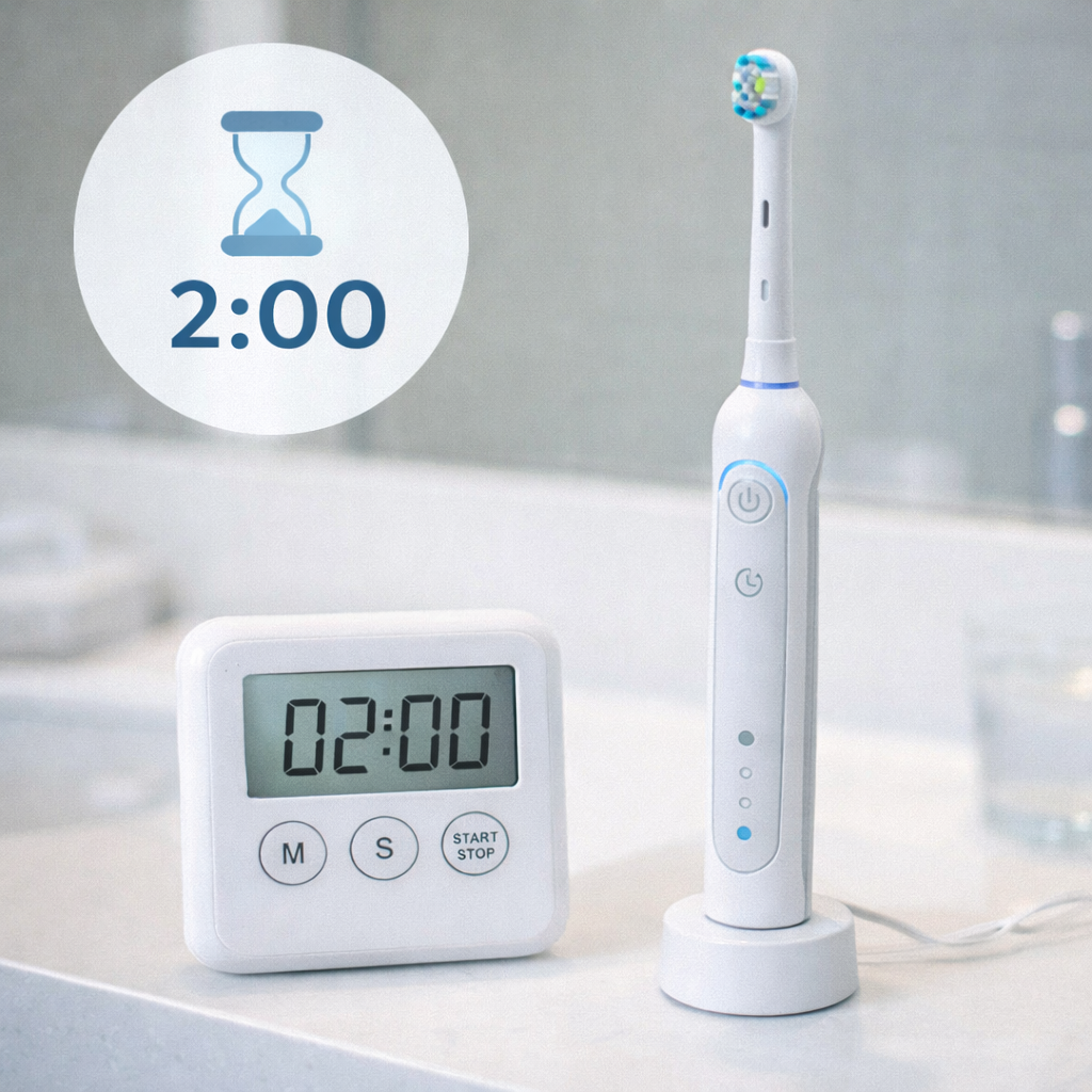 Таймер или электрическая зубная щетка