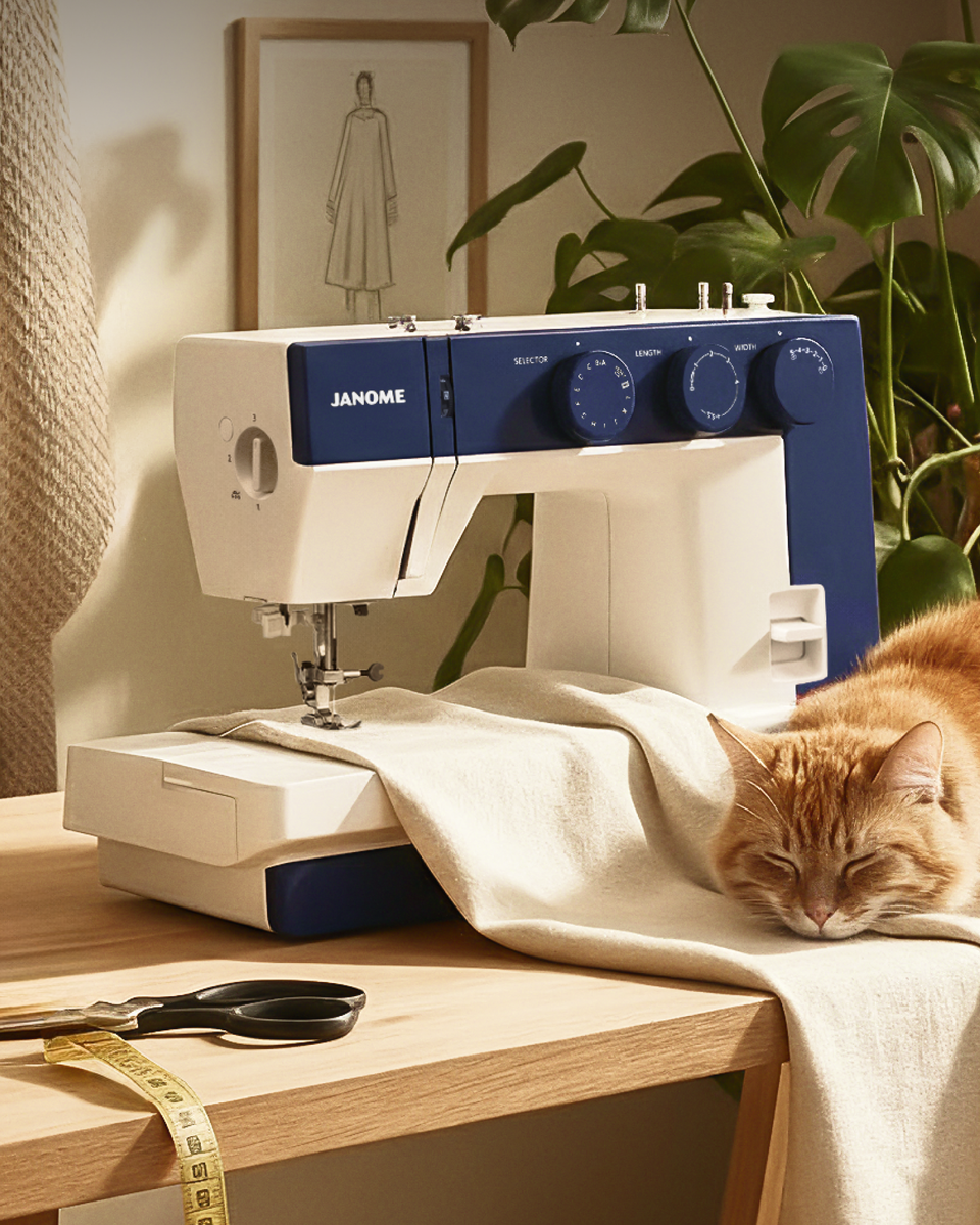 Электромеханическая швейная машина Janome 1522BL