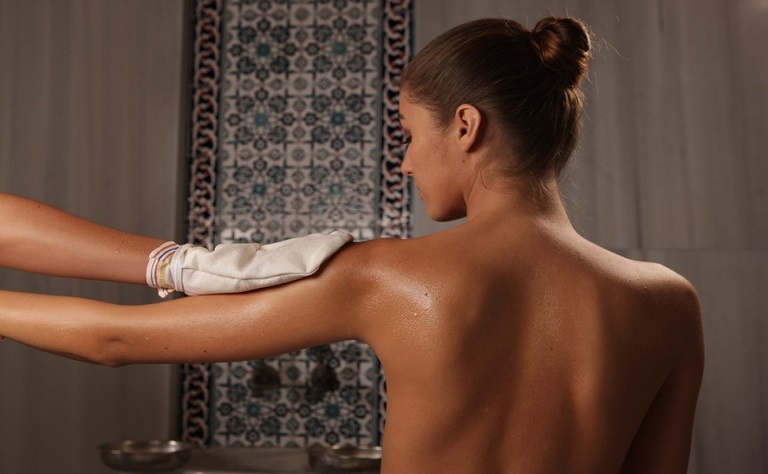 ВАРЕЖКА ДЛЯ ПИЛИНГА В БАНЕ