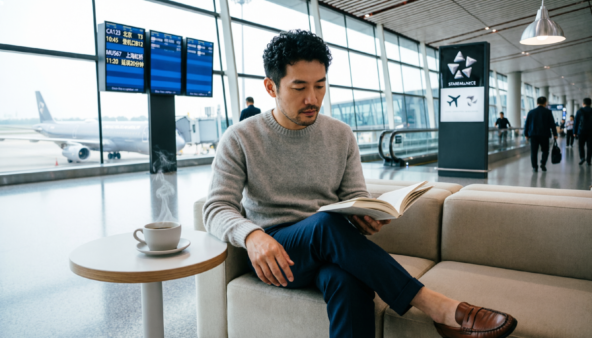  Аэропорт может быть местом отдыха, а не стресса