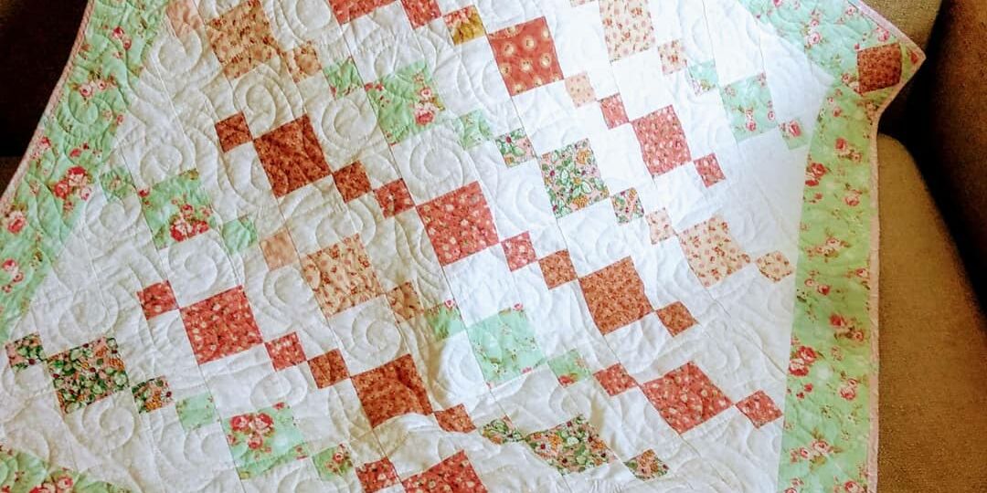 Сложности диагональной раскладки блоков в лоскутном одеяле