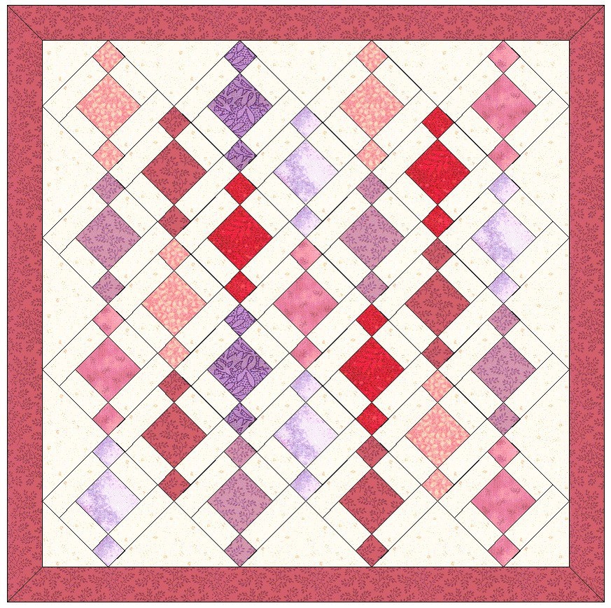 Схема одеяла