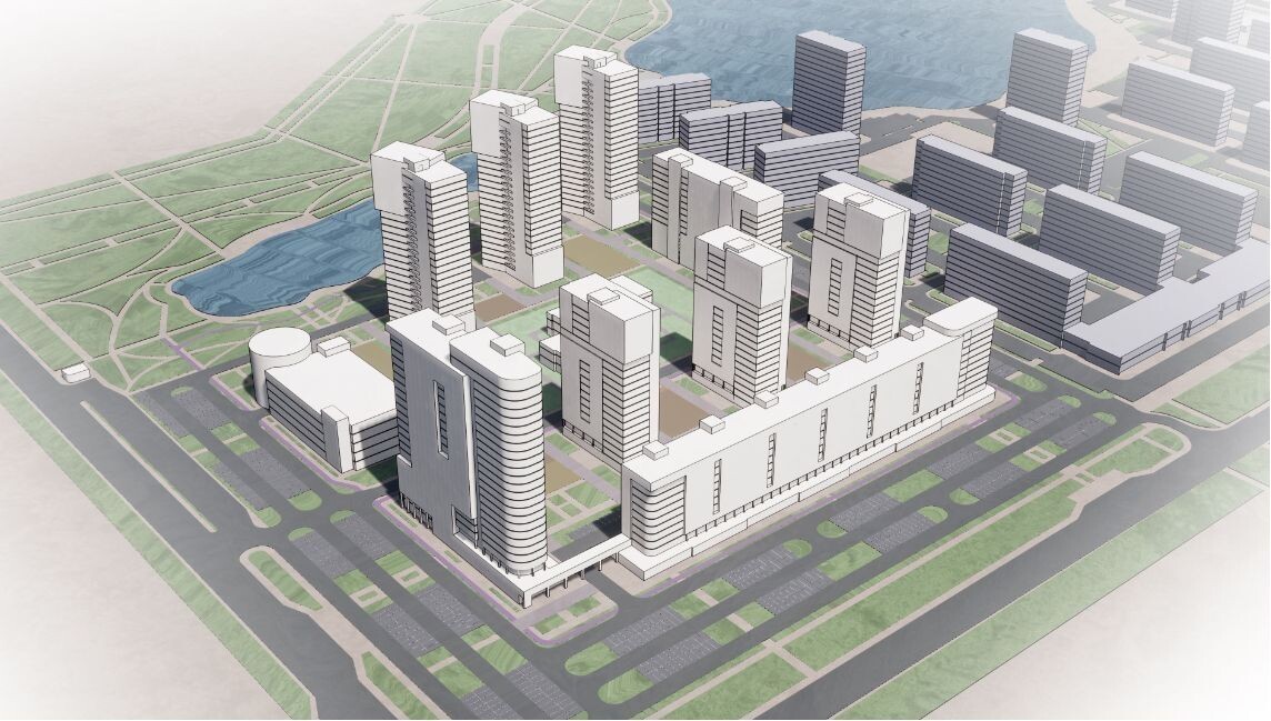    Прибрежную зону Бурнаковского озера благоустроят, а территорию застройки озеленят