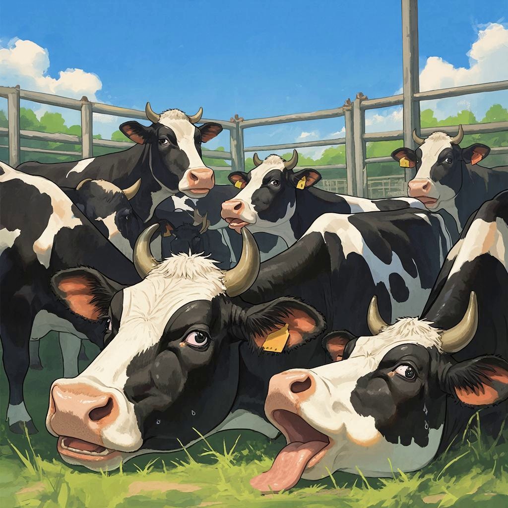 Тепловой стресс у молочных коров: как не дать бурёнкам «сгореть» от жары. О чём молчит корова. Хачатуров А.