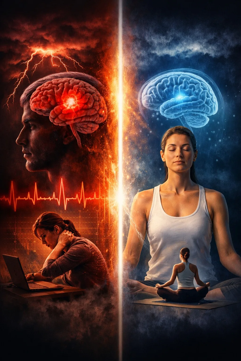 Стресс и йога