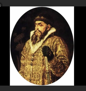 Царь Иван Грозный (1530-1584).
