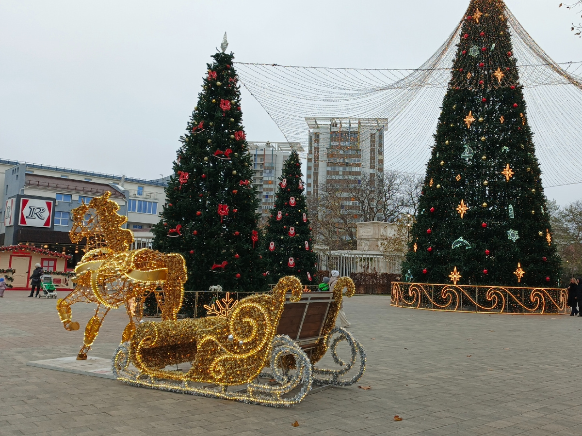Фото автора Анапа декабрь 2025