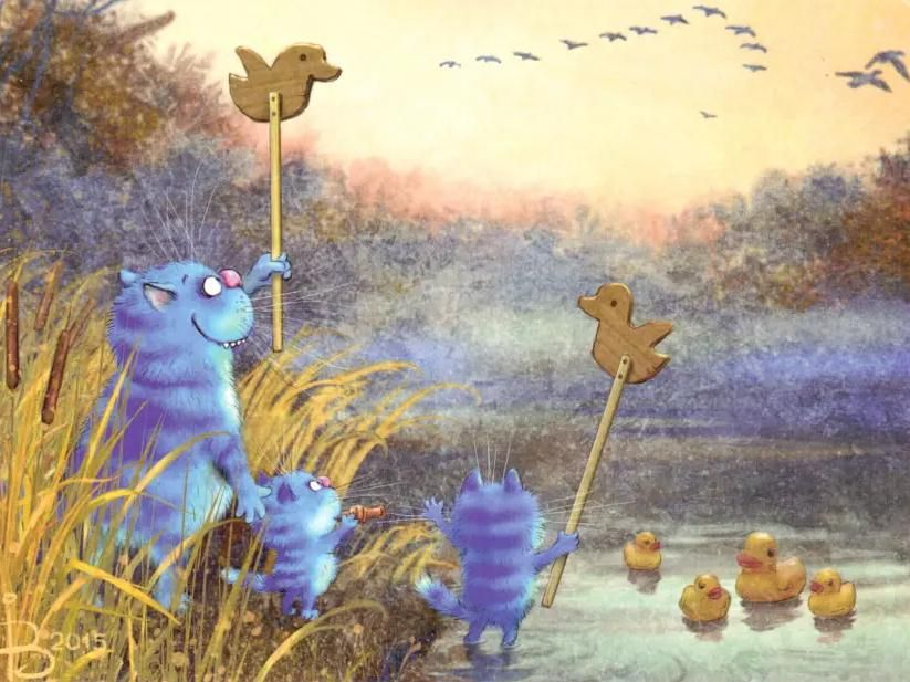 очаровательные коты Рины Зенюк