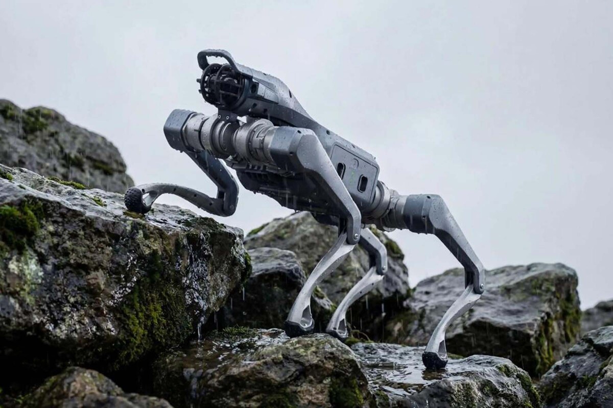  Новейшая модель четвероногого робота As2. © YuShu TECHNOLOGY CO.,LTD