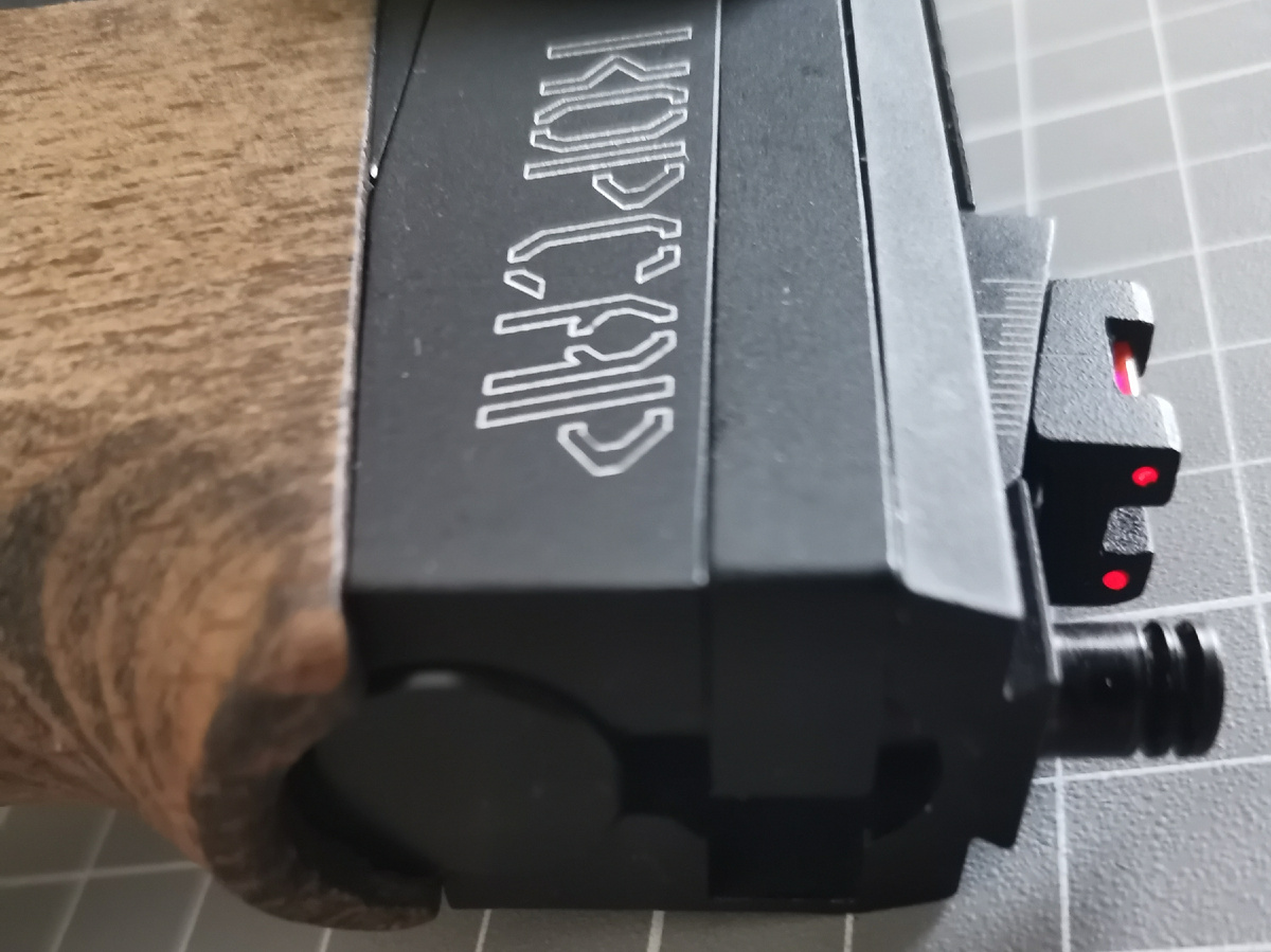 Нажимаем на поджим боевой пружины и вытаскиваем фиксирующий штифт