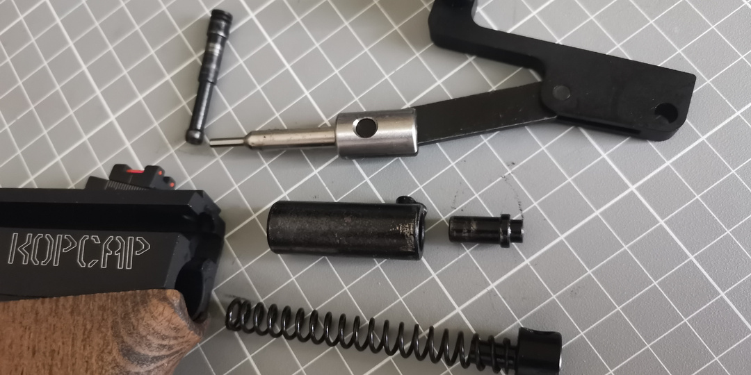 Расконсервация пистолета Корсар