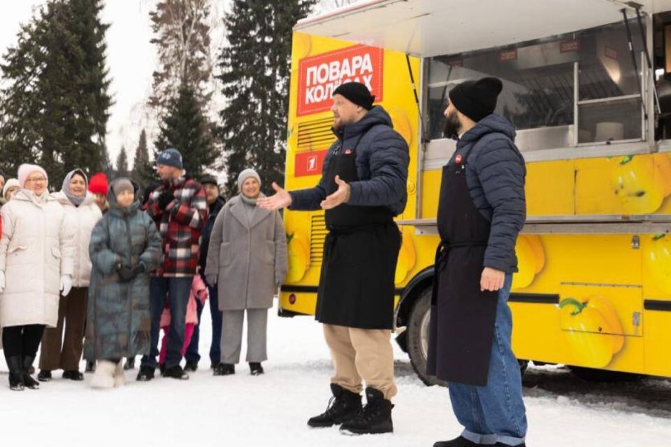    Съемки кулинарного шоу "Повара на колесах" в Республике Алтай. Источник: altai-republic.ru