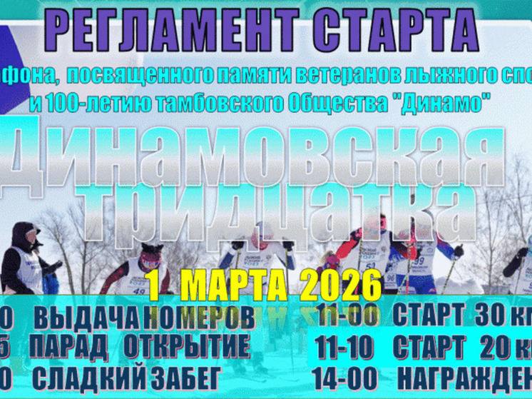     Источник: Учебно-спортивный отдел Тамбовской региональной организации Общества «Динамо»