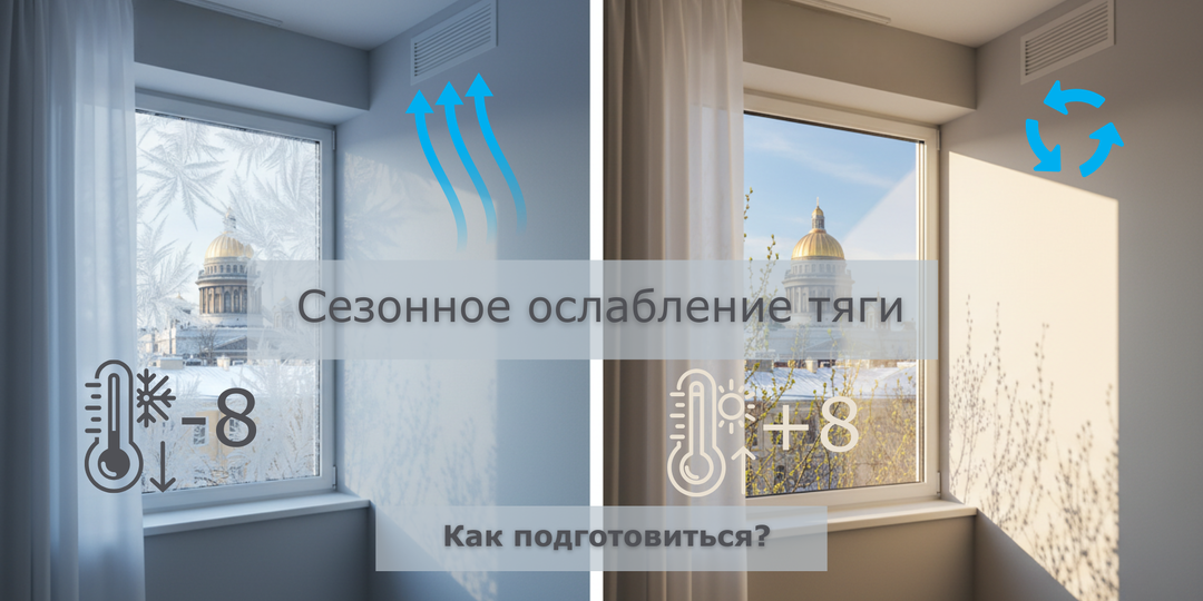 Вентиляция стала хуже работать с приходом тепла: Чек лист - что делать?