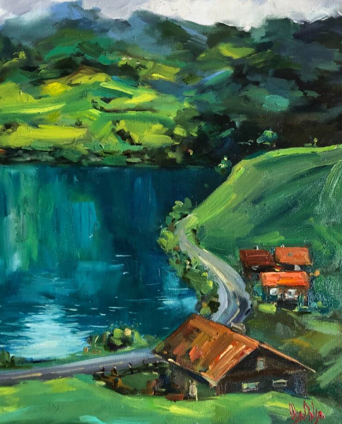 Рассказ из жизни // Илл.: Художник Ольга Доля. «Карпаты».