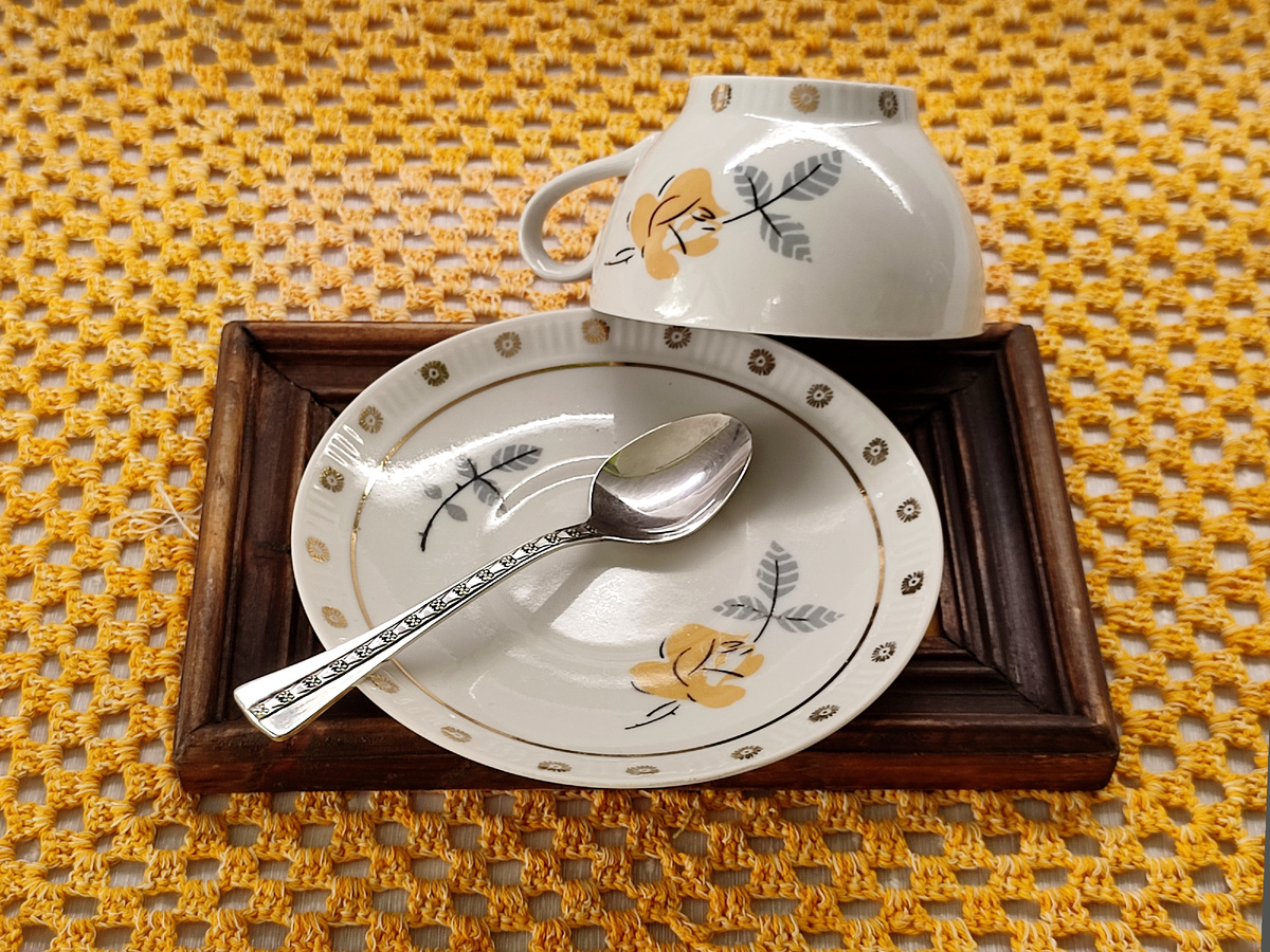  Чайная пара Регина, Рига, 1967-70, цена 350 руб.