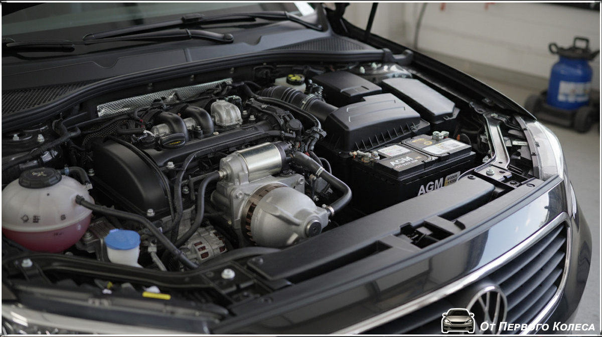 Авто с аккумулятором AGM