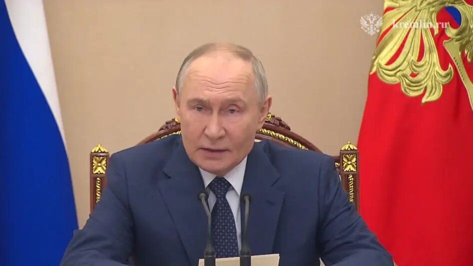    Владимир Путин. Фото: скриншот из видео пресс-службы Кремля.