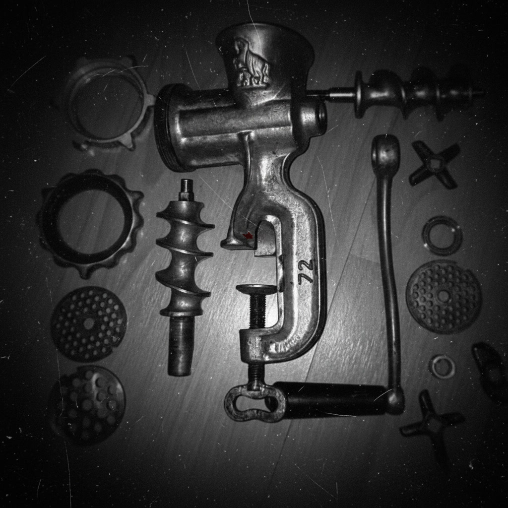 Мясорубка в разборе