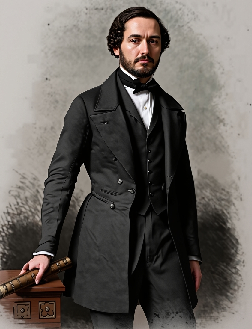 Михаил Иванович Глинка в 1845 году