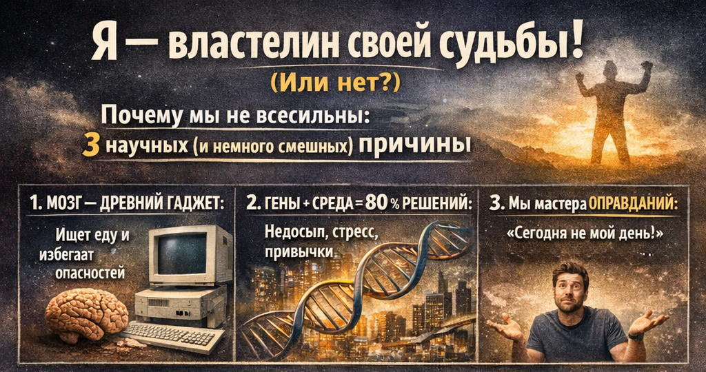 Как перестать верить в «я всё могу» и начать реально добиваться целей