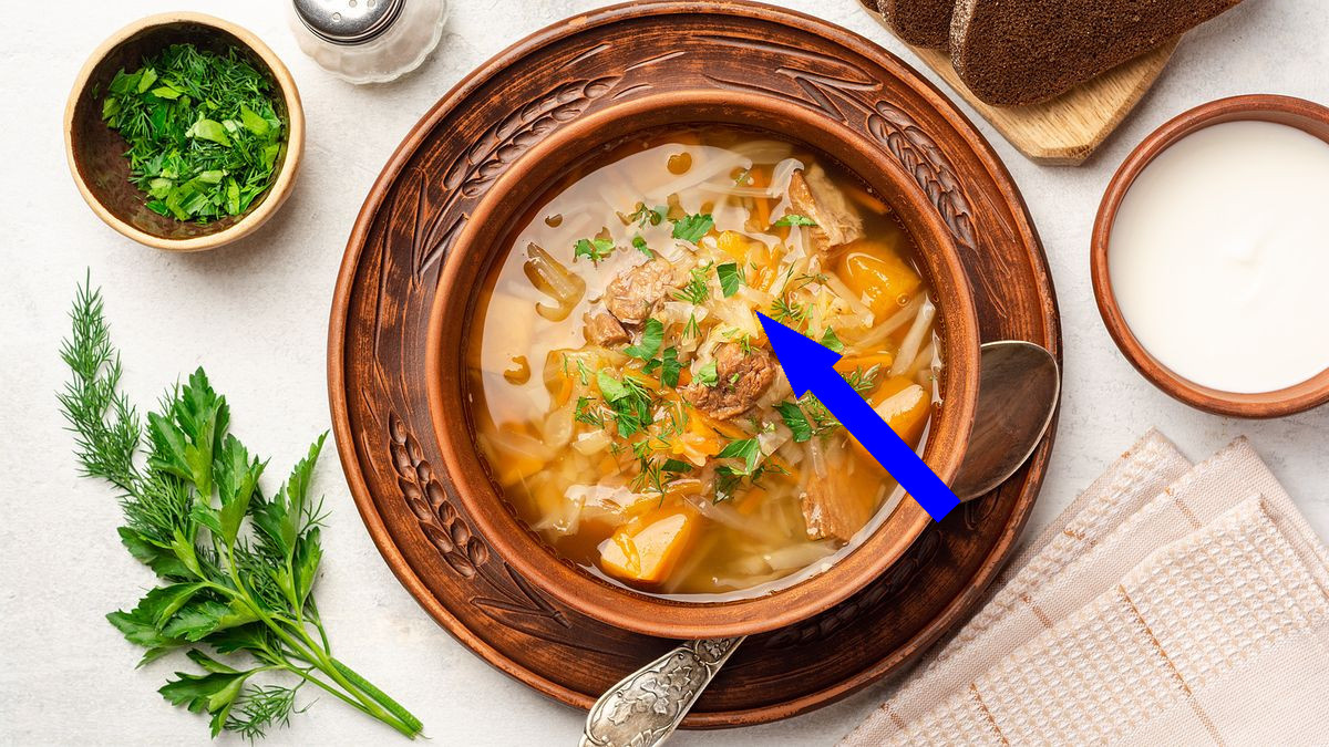    Тайна толстых щей с салом и мукой раскрыта