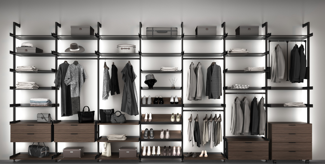 Создание гардеробной комнаты на заказ: все наши советы