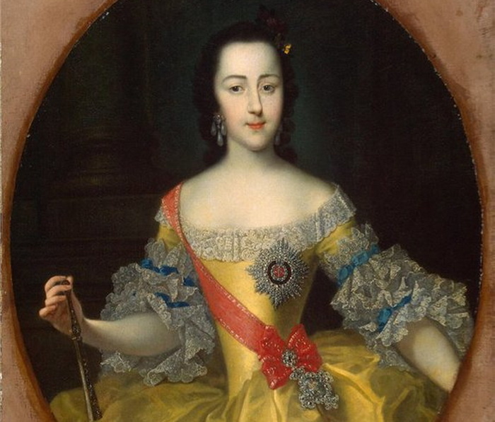 Екатерина II, худ. Гроот