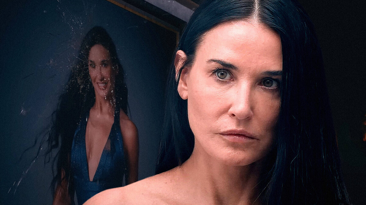 Кадр из фильма «Субстанция»