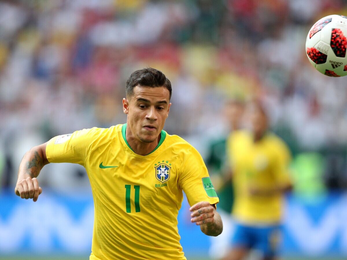    Бразильский полузащитник Филиппе Коутиньо | © РИА Новости / Рамиль Ситдиков